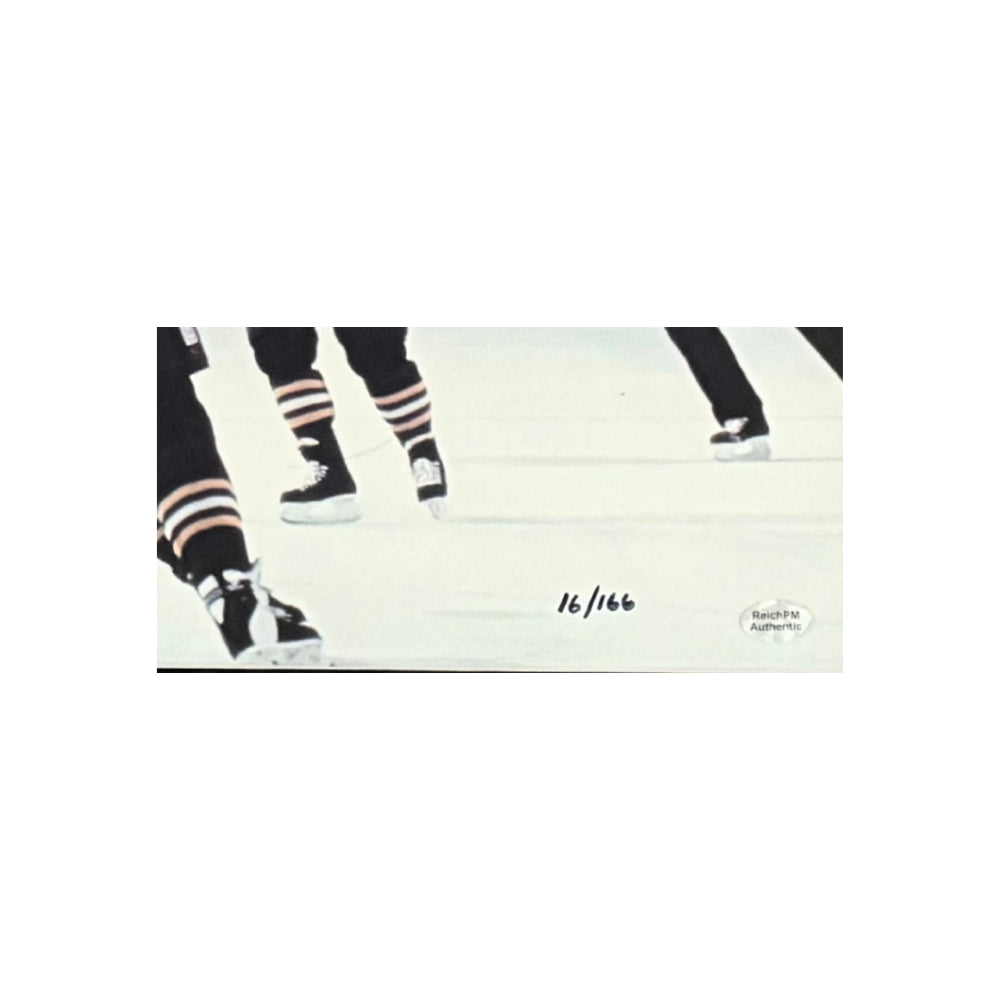 Mario Lemieux – Photo autographiée du 500e but (1995) 8x10 – Édition limitée 16/166