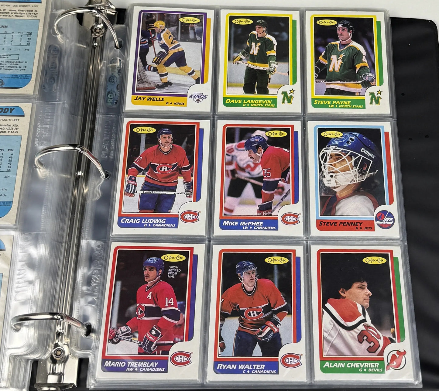 1986-87 O-Pee-Chee Hockey – Set Complet NRMT+