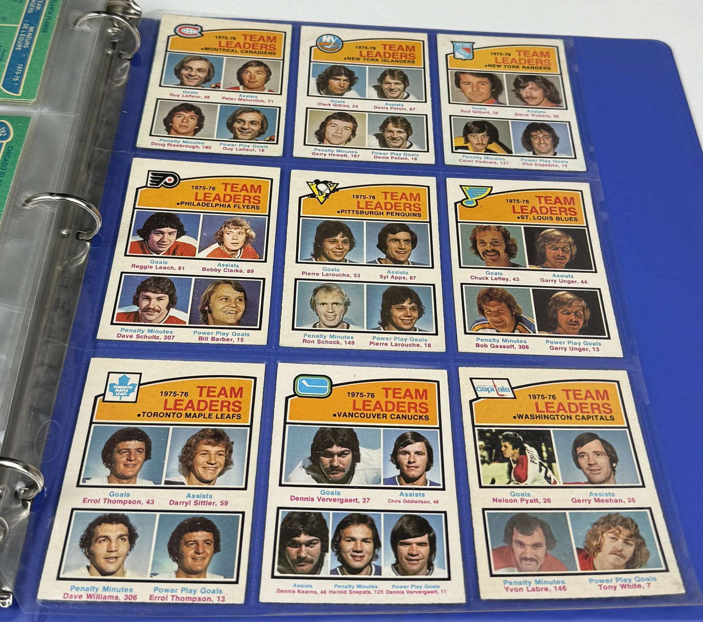 1976-77 O-Pee-Chee Hockey – Set Complet EX à NRMT