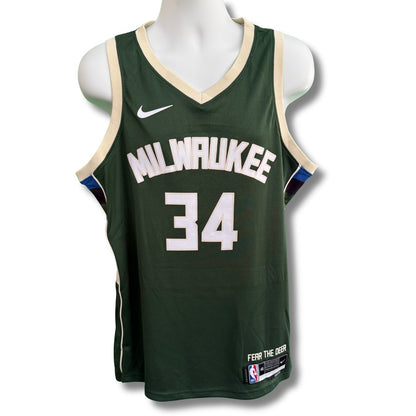Giannis Antetokounmpo – Jersey Autographié – Beckett Witnessed