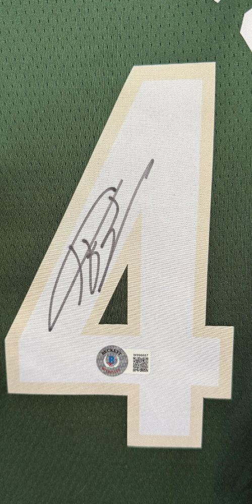 Giannis Antetokounmpo – Jersey Autographié – Beckett Witnessed