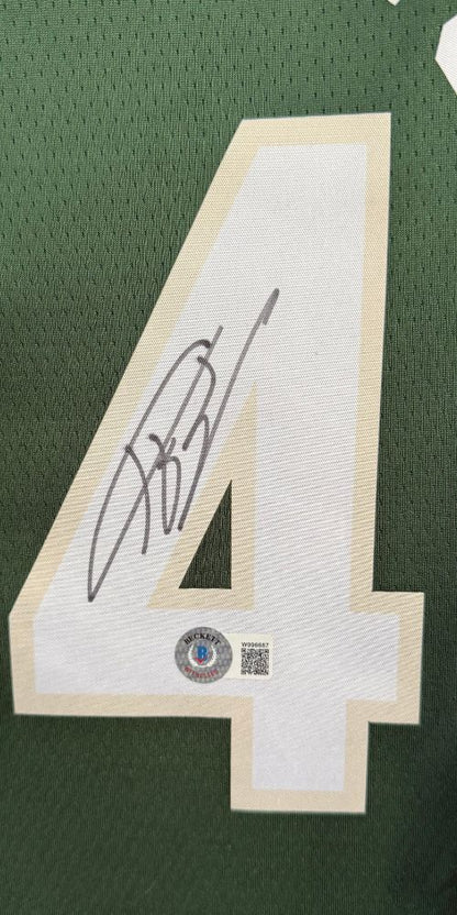 Giannis Antetokounmpo – Jersey Autographié – Beckett Witnessed