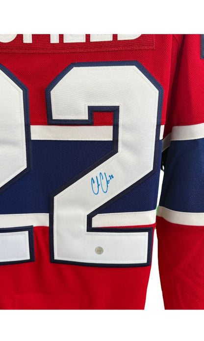 Cole Caufield –  Adidas Authentic Primegreen (Années Recrue) Autographié –  Frameworth