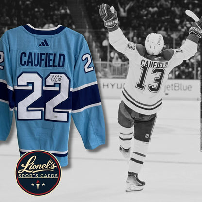 Cole Caufield – Chandail Adidas Reverse Retro Autographié – COA Fanatics