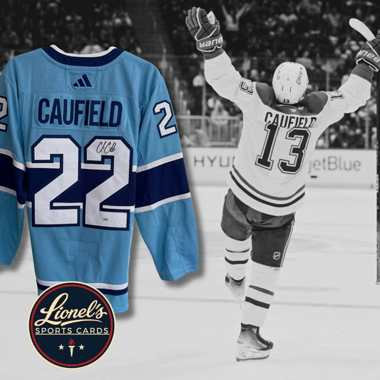 Cole Caufield – Chandail Adidas Reverse Retro Autographié – COA Fanatics