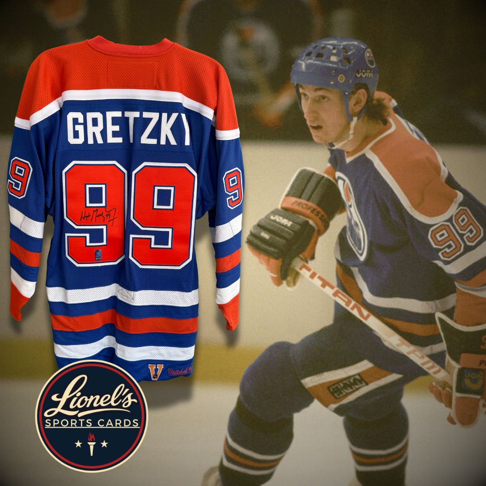 Wayne Gretzky – Chandail Authentique Edmonton Oilers Autographié – WGA (Wayne Gretzky Authentic)