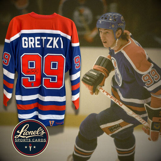 Wayne Gretzky – Chandail Authentique Edmonton Oilers Autographié – WGA (Wayne Gretzky Authentic)