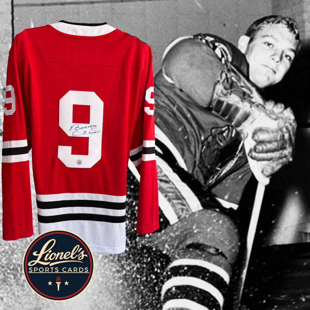 Bobby Hull – Chandail Chicago Blackhawks Autographié – COA