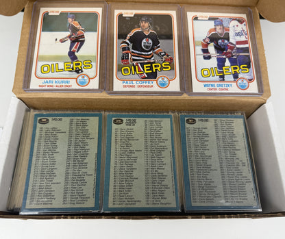 1981-82 O-Pee-Chee Hockey – Set Complet NrMt