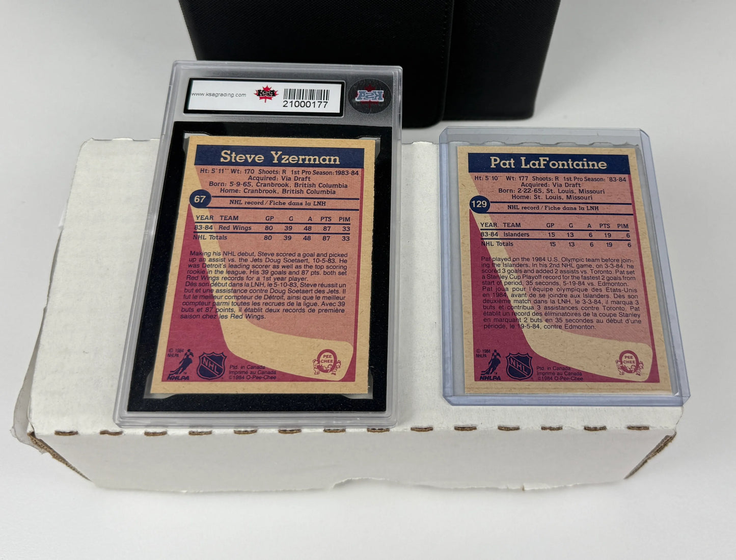 1984-85 O-Pee-Chee Hockey – Set Complet Haut Grade KSA 8.5