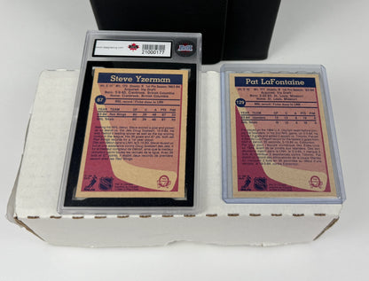 1984-85 O-Pee-Chee Hockey – Set Complet Haut Grade KSA 8.5