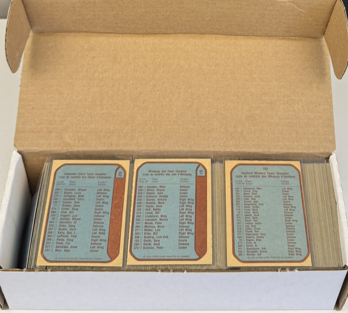 1979-80 O-Pee-Chee Hockey – Partial Set 395/396 (EX-MT+)