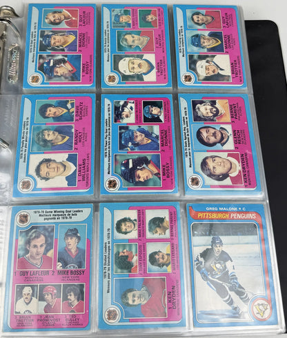 1979-80 O-Pee-Chee Hockey – Partial Set 395/396 (EX to EX-MT)