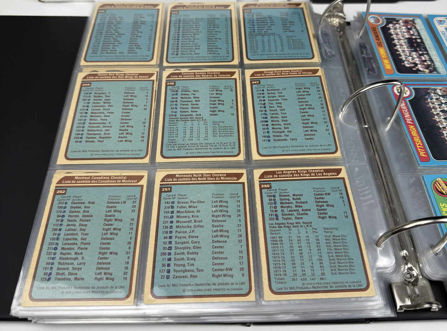 1979-80 O-Pee-Chee Hockey – Partial Set 395/396 (EX to EX-MT)