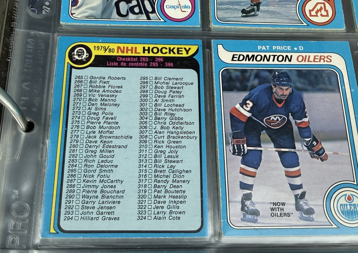 1979-80 O-Pee-Chee Hockey – Partial Set 395/396 (EX to EX-MT)