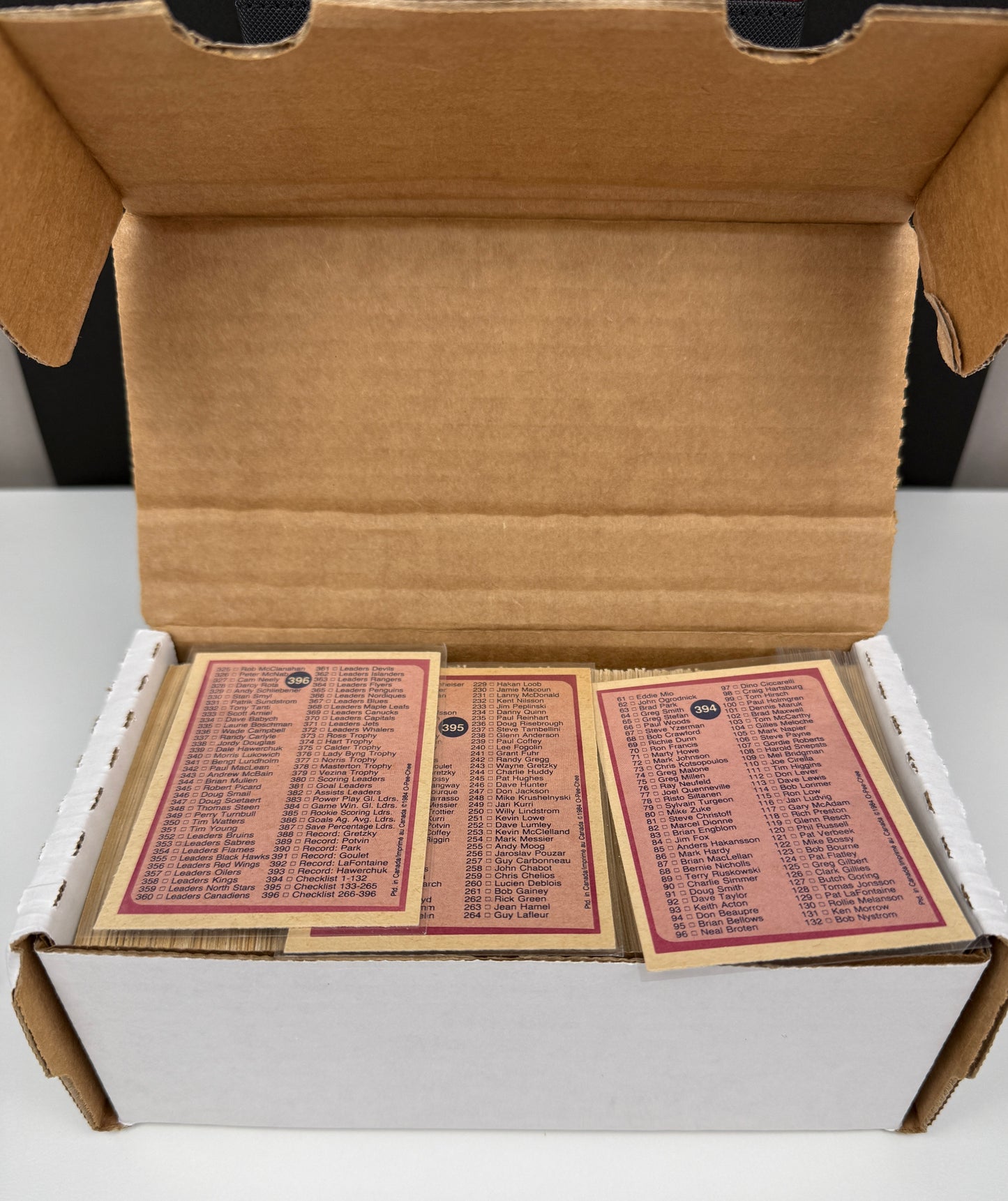 1984-85 O-Pee-Chee Hockey – Set Complet NRMT