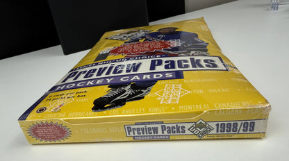 1998-99 Upper Deck UD Choice – Preview Packs Sealed Box