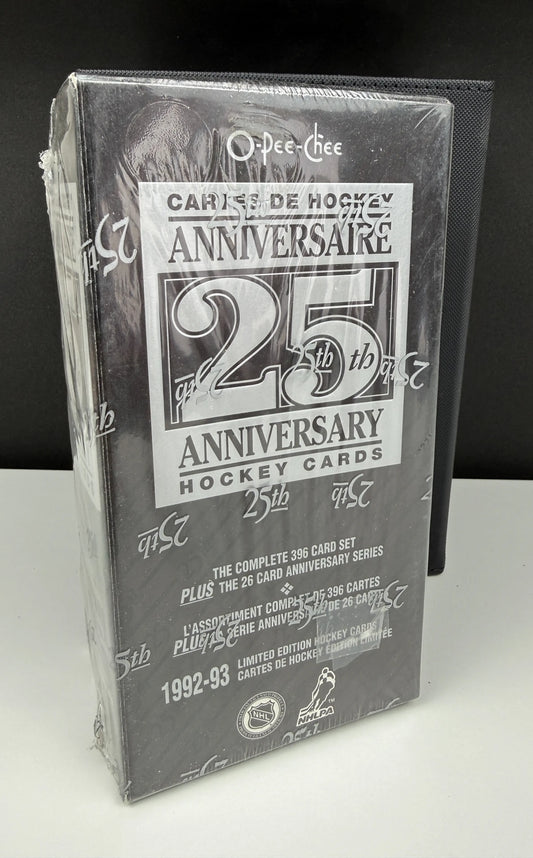 1992-93 O-Pee-Chee 25th Anniversary Factory Set Sealed – 26 Rookie Reprint Inserts