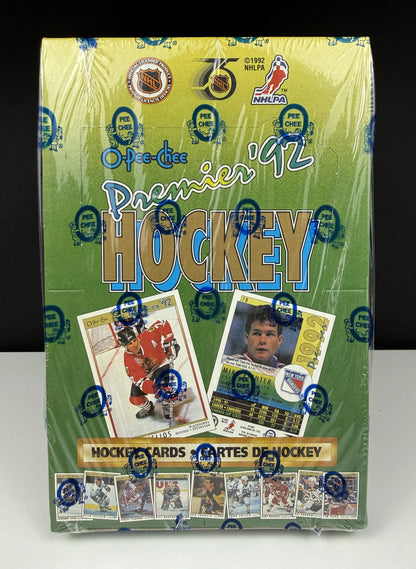 1992-93 O-Pee-Chee Premier Hockey – Factory Sealed Box