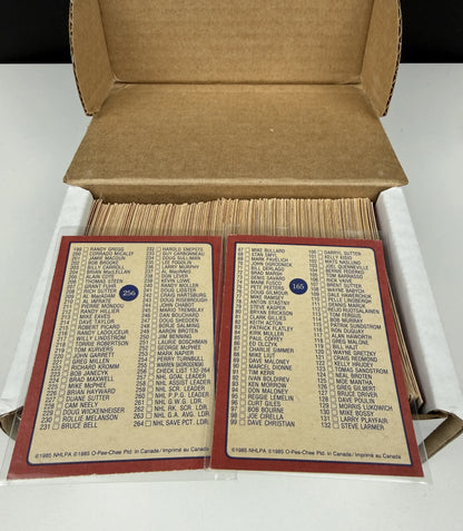 1985-86 O-Pee-Chee Hockey – Set Complet (VG+)