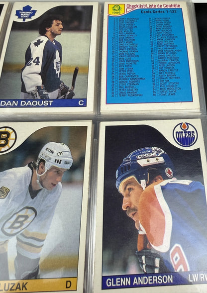 1985-86 O-Pee-Chee Hockey – Set Complet EX-MT à NRMT