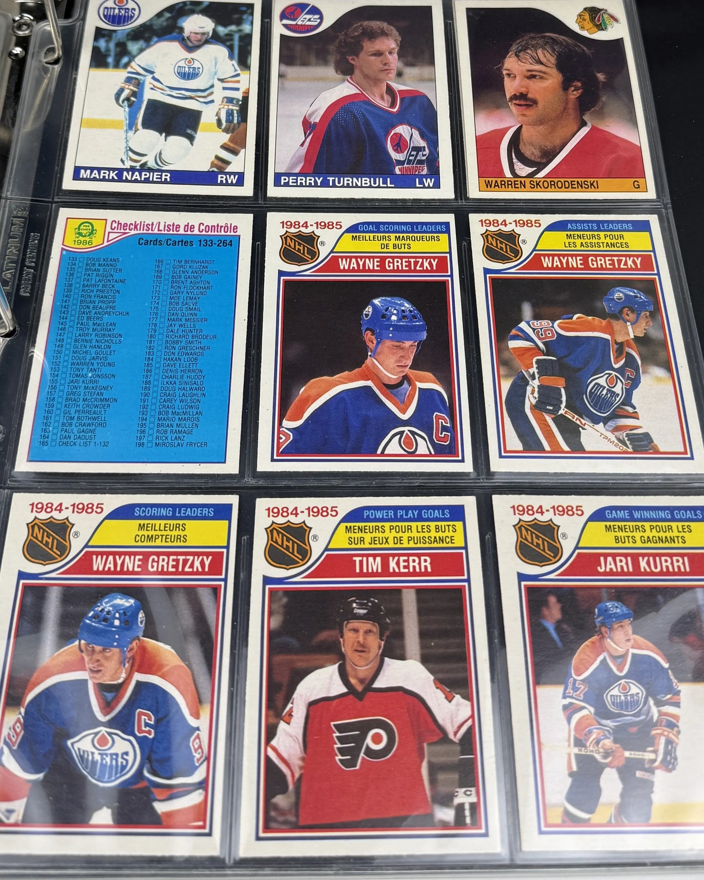 1985-86 O-Pee-Chee Hockey – Set Complet EX-MT à NRMT