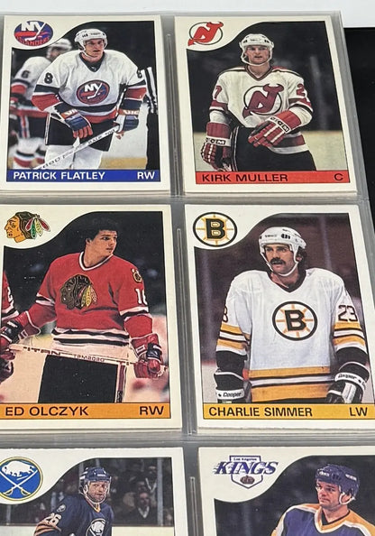 1985-86 O-Pee-Chee Hockey – Set Complet EX-MT à NRMT