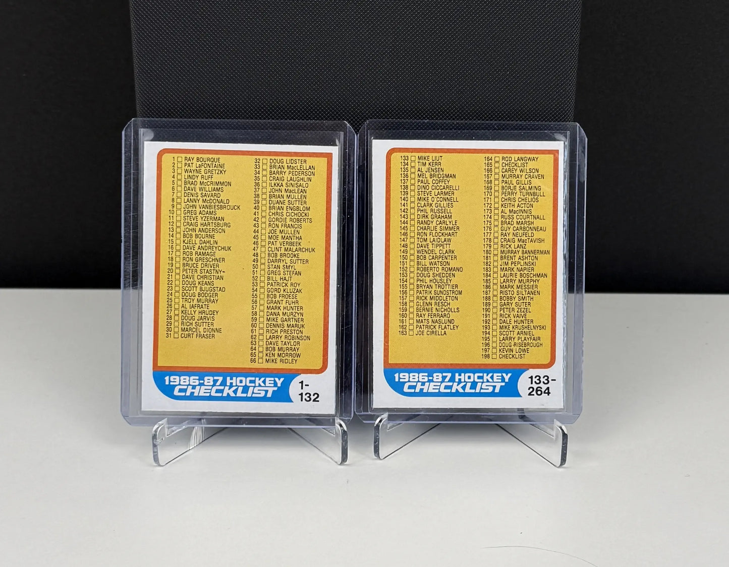 1986-87 O-Pee-Chee Hockey – Set Complet NRMT+