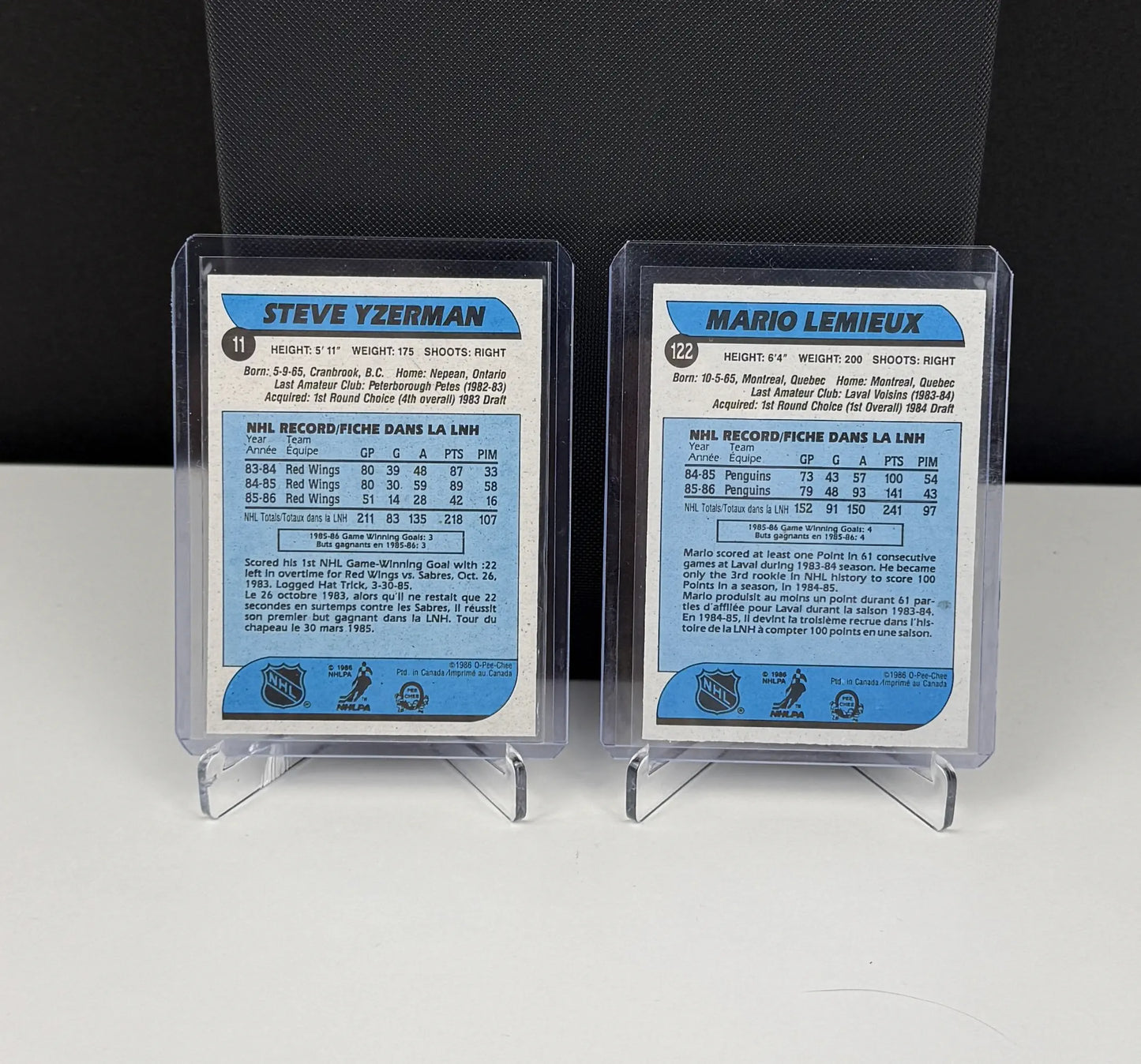 1986-87 O-Pee-Chee Hockey – Set Complet NRMT+