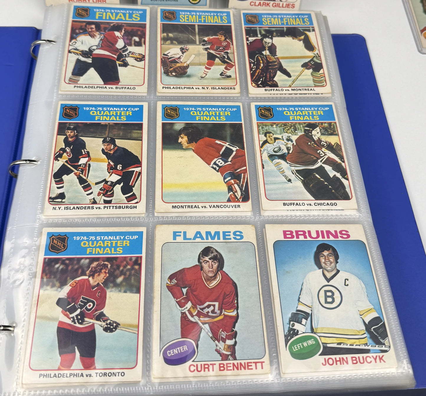 1975-76 O-Pee-Chee Hockey – Set Complet VG-EX