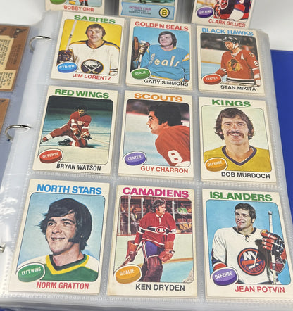 1975-76 O-Pee-Chee Hockey – Set Complet VG-EX
