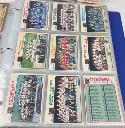 1975-76 O-Pee-Chee Hockey – Set Complet VG-EX