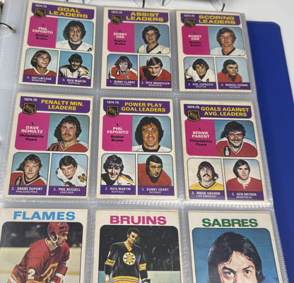 1975-76 O-Pee-Chee Hockey – Set Complet VG-EX
