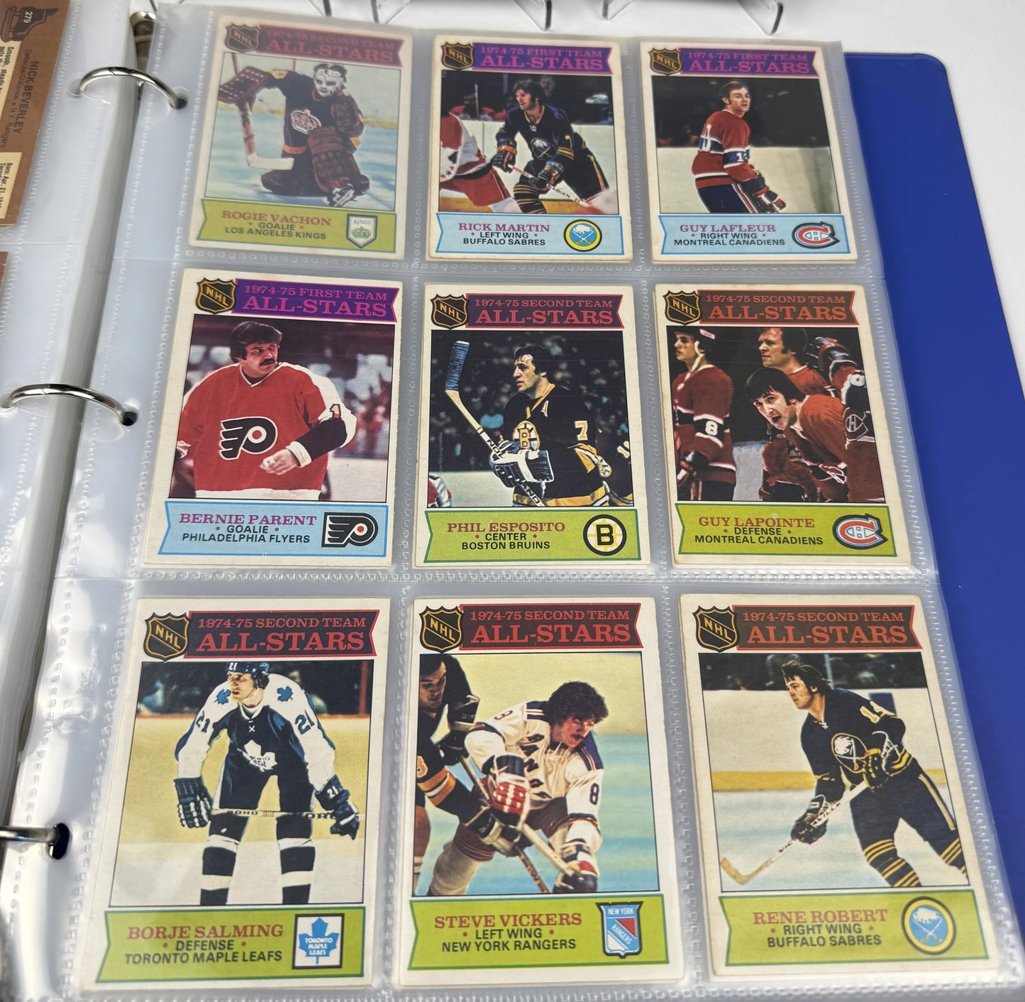 1975-76 O-Pee-Chee Hockey – Set Complet VG-EX