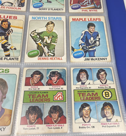 1975-76 O-Pee-Chee Hockey – Set Complet VG-EX