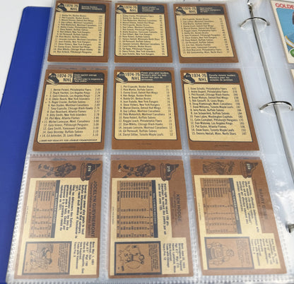 1975-76 O-Pee-Chee Hockey – Set Complet VG-EX