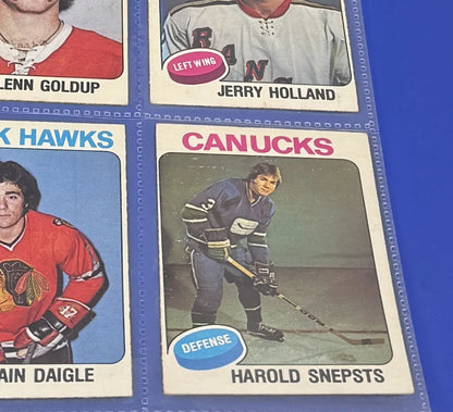 1975-76 O-Pee-Chee Hockey – Set Complet VG-EX