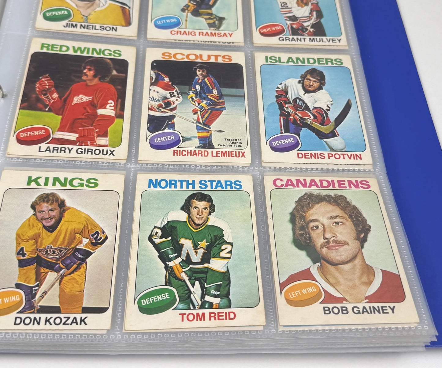 1975-76 O-Pee-Chee Hockey – Set Complet VG-EX