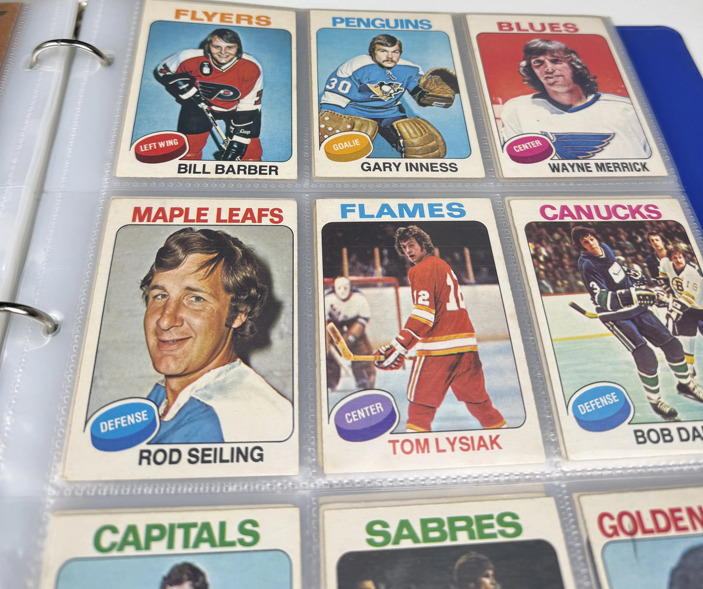 1975-76 O-Pee-Chee Hockey – Set Complet VG-EX