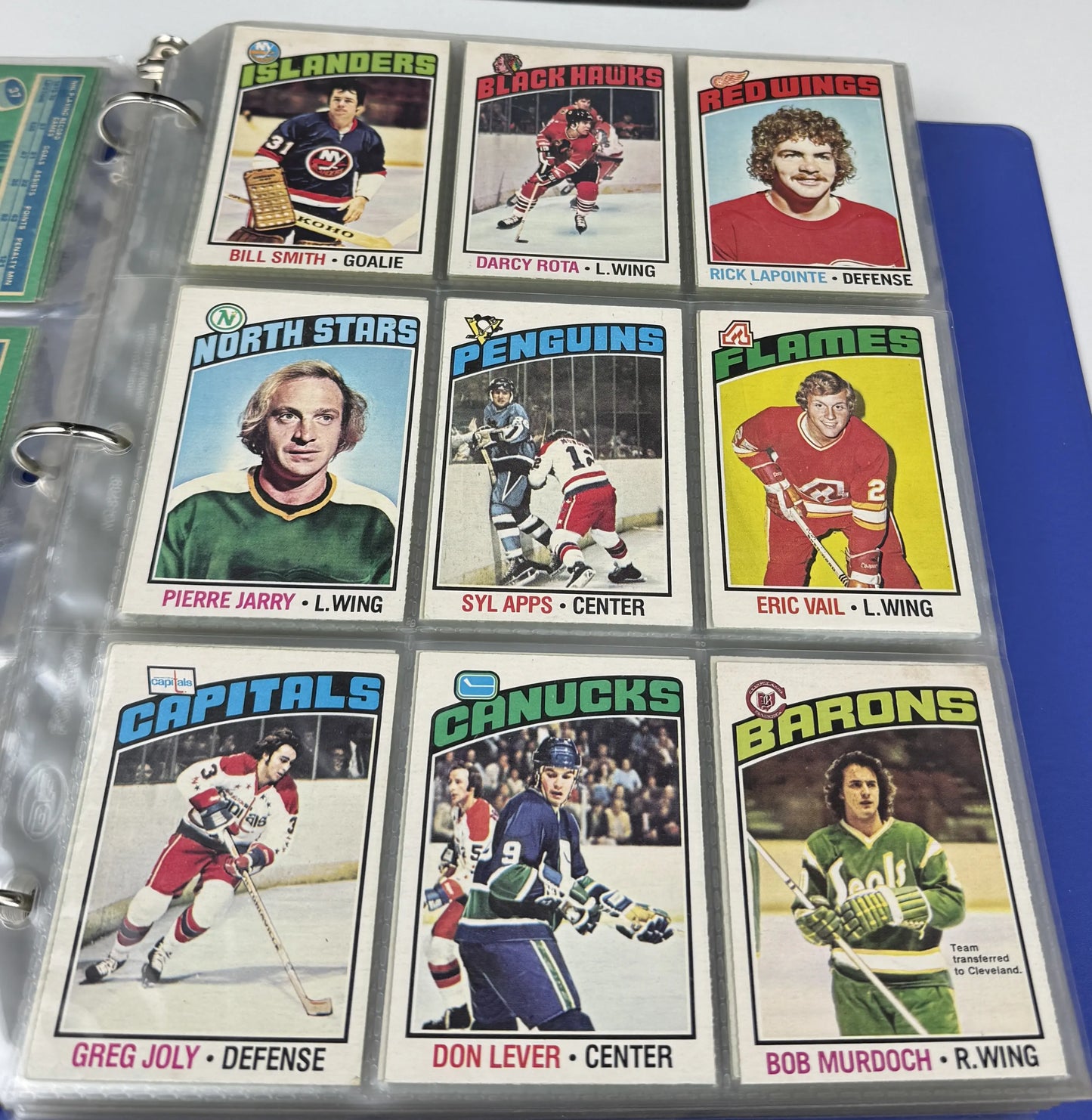 1976-77 O-Pee-Chee Hockey – Set Complet EX à NRMT
