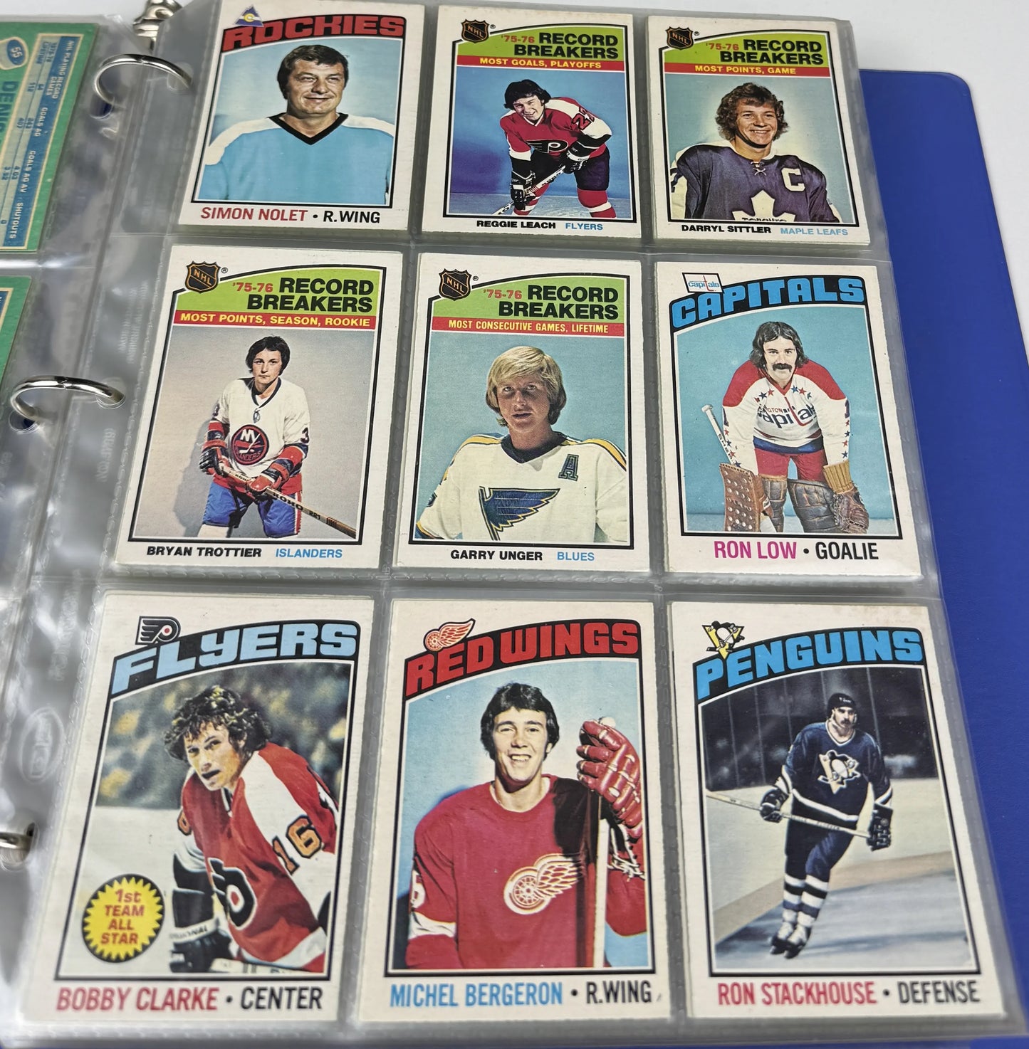 1976-77 O-Pee-Chee Hockey – Set Complet EX à NRMT