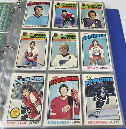 1976-77 O-Pee-Chee Hockey – Set Complet EX à NRMT