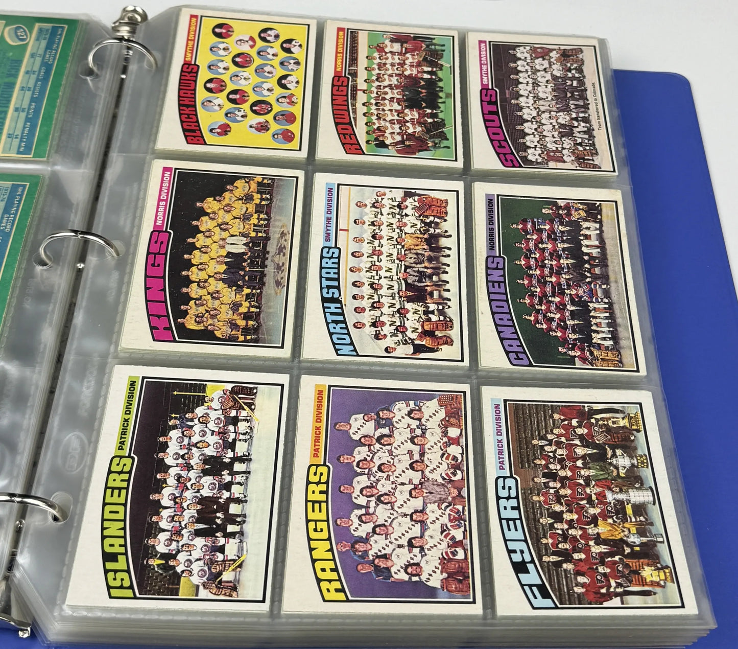 1976-77 O-Pee-Chee Hockey – Set Complet EX à NRMT
