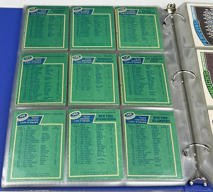 1976-77 O-Pee-Chee Hockey – Set Complet EX à NRMT
