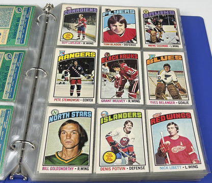 1976-77 O-Pee-Chee Hockey – Set Complet EX à NRMT