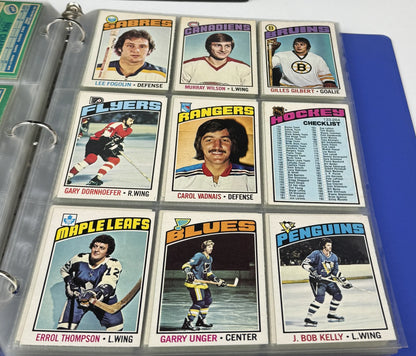 1976-77 O-Pee-Chee Hockey – Set Complet EX à NRMT