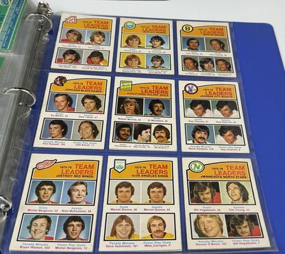 1976-77 O-Pee-Chee Hockey – Set Complet EX à NRMT