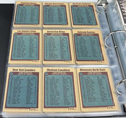 1977-78 O-Pee-Chee Hockey – Set Complet MINT High Grade