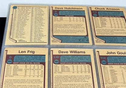 1977-78 O-Pee-Chee Hockey – Set Complet MINT High Grade