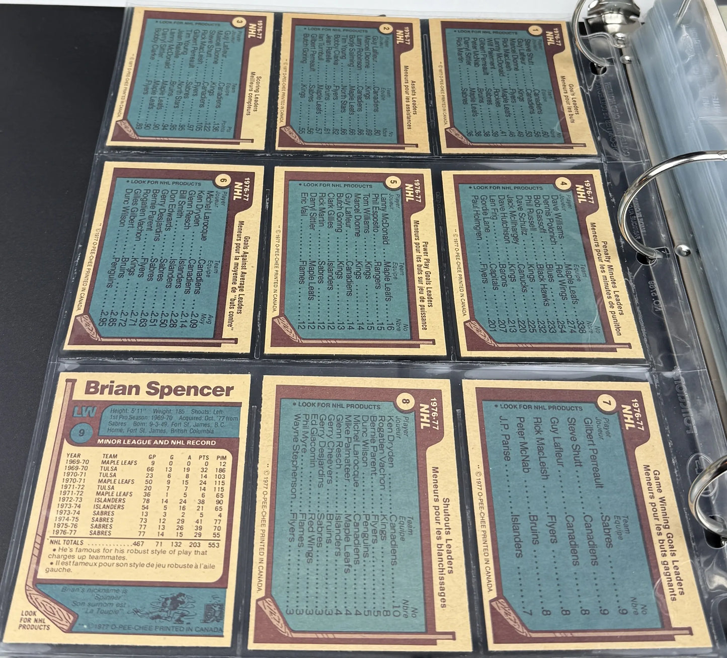 1977-78 O-Pee-Chee Hockey – Set Complet MINT High Grade